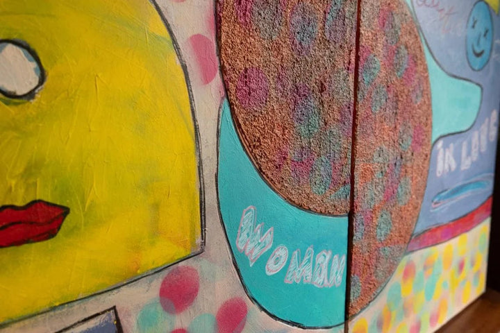 WOMAN IN LOVE 2P 31.49"x47.24"