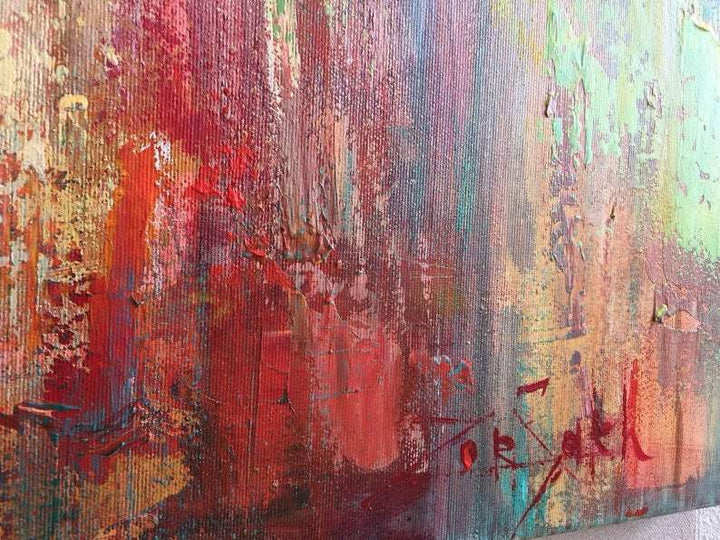Abstract Acrylic Art Painting Colorful Abstract Painting Modern Painting | TASTE OF LIFE