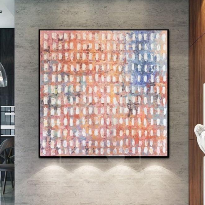 Large Abstract Painting On Canvas Colorful Painting Contemporary Painting | SECRET INSPIRATION - trendgallery.ca