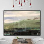 Large Landscape Painting Calming Abstract Painting Original Landscape Painting | ALLURING SILENCE