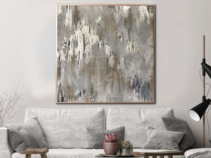 Large Oil Painting Original Contemporary Art Extremely Unique Canvas Art | MOONLIGHT - trendgallery.ca
