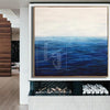 Large Sea Painting On Canvas Acrylic Painting On Canvas Blue Sea Abstract Painting | ENDLESS OCEAN - trendgallery.ca