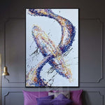 Original Calming Painting Abstract Artwork Modern Abstract Painting | GALACTIC SWIRL
