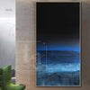 Original Oil Paintings Modern Blue Abstract Painting Creative Abstract Artwork Large Unique | ALLURING SUSPENSE - trendgallery.ca