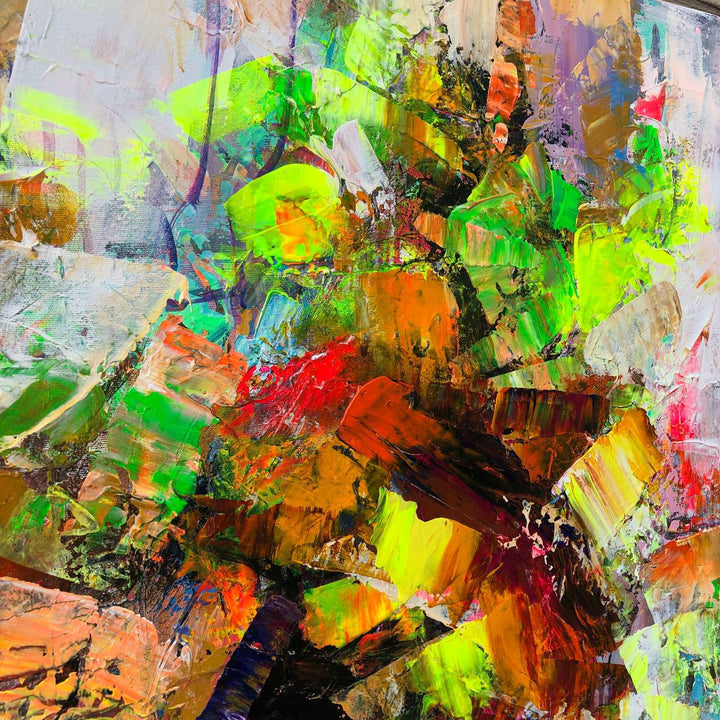 GREEN PATTERN 47.63"x63.77"