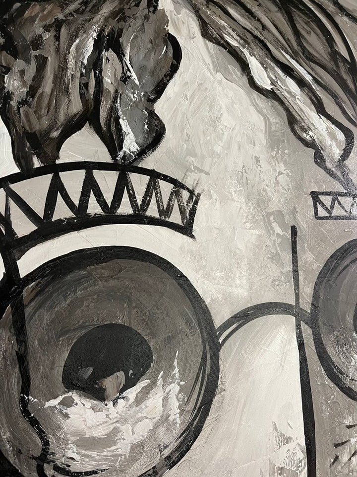 CLOSE PEOPLE 72"x72"