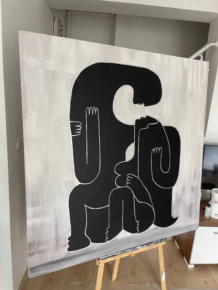 LOVE FOREVER 53"x53"