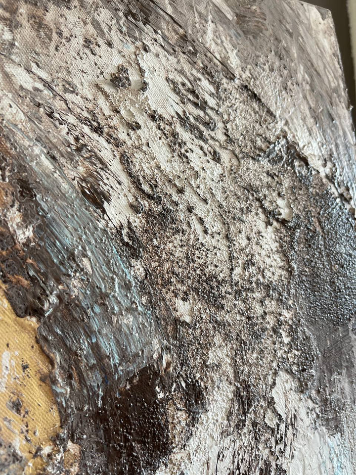 GOLDEN WATERFALL 44"x30"