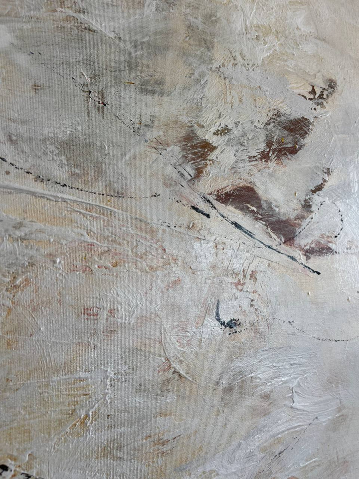 BEIGE VERTIGO 46"x46"