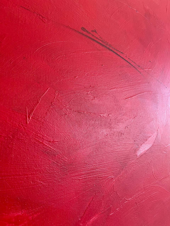 RED VERTIGO 60"x54"