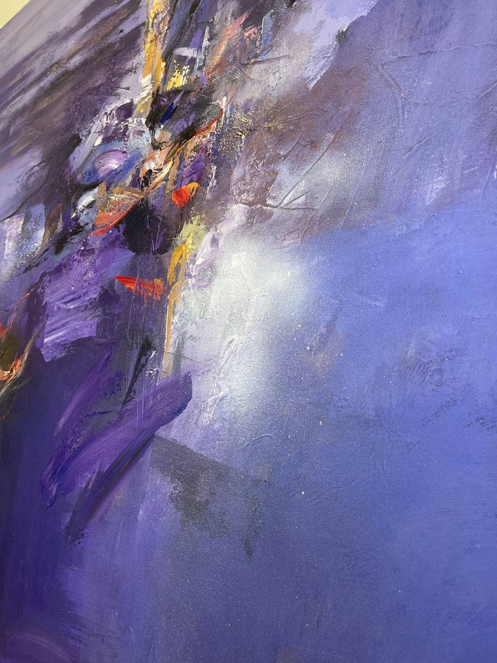 PURPLE NIGHT 46"x46"