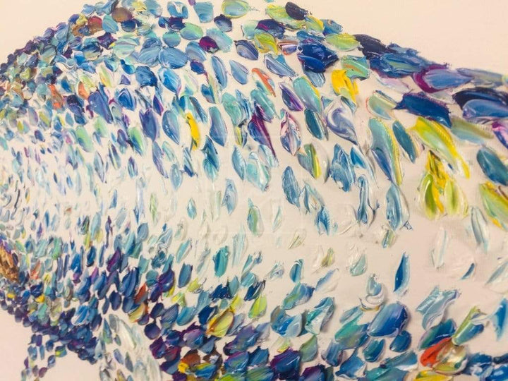 UNDERWATER HUNTER 30"x60"