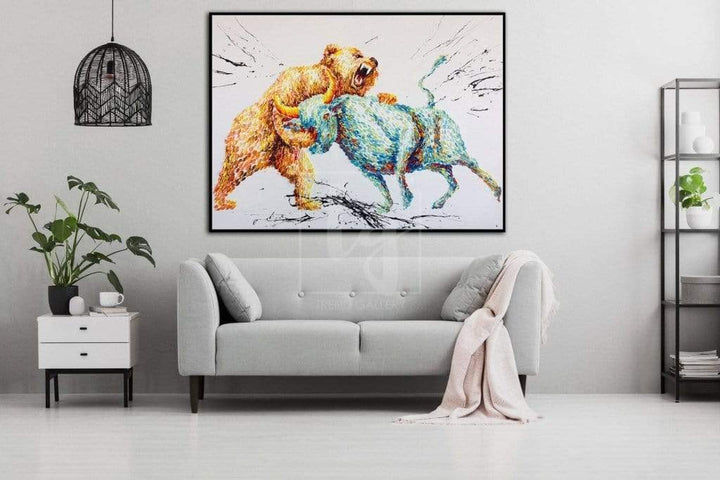 UNSTABLE MARKET 34"x46"