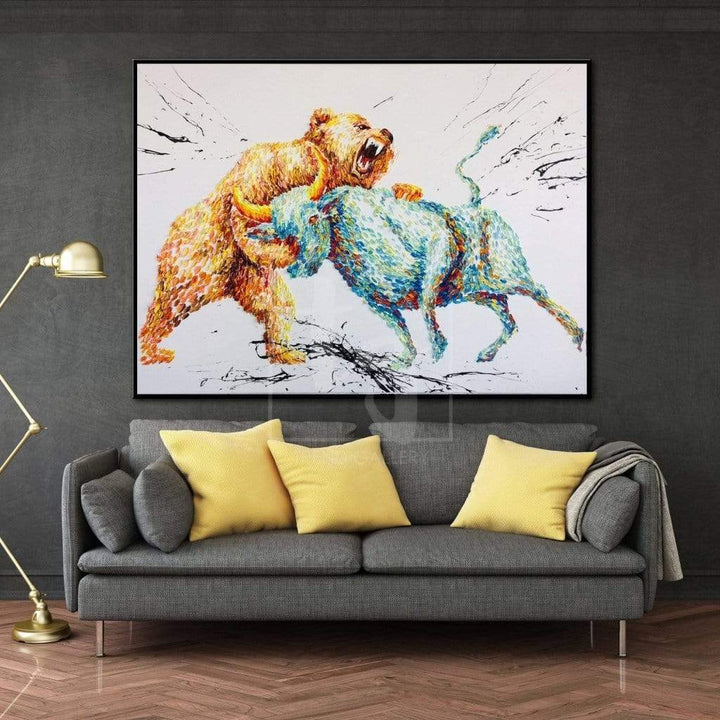 UNSTABLE MARKET 34"x46"