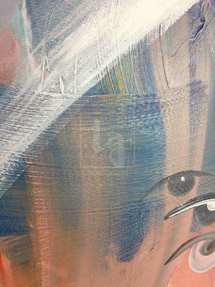 Thoughtful Wall Paintings Abstract Faces Painting Original Abstract Female Art Contemporary Painting | A BEAUTIFUL MIND - trendgallery.ca